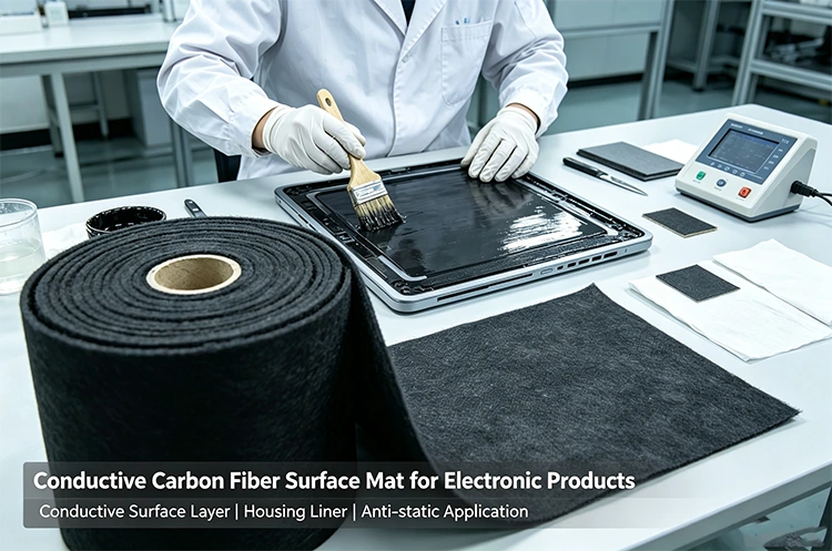 Electrically Conductive Carbon Fiber Surface Mat